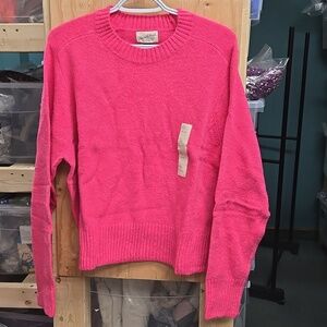 Universal Thread Size XXL Hot Pink Crew Neck Knit Sweater